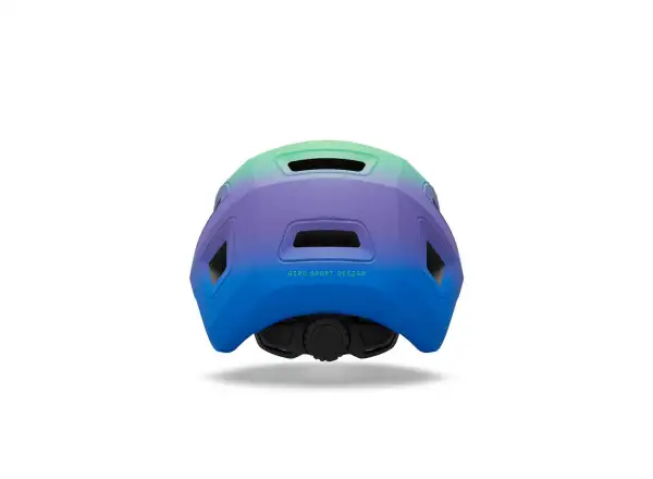 Giro Scamp II Kinderhelm Mat Blue Jewel/Vivid Green Fade