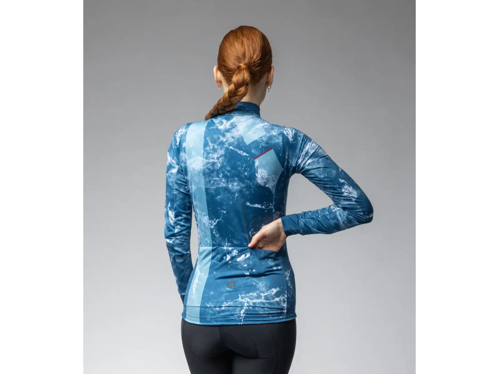 Alé PR-E Icy Damen Langarmtrikot Blau