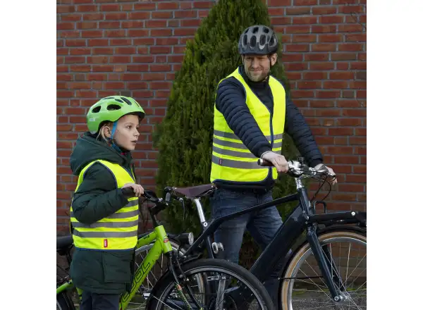Abus Lumino Reflex KIDS Kinderweste Gelb.