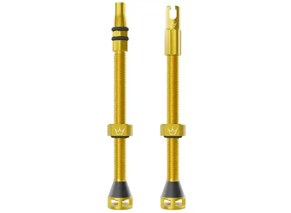 Peatys Holeshot Fast Flow Tubeless Ventile 80 mm Gold