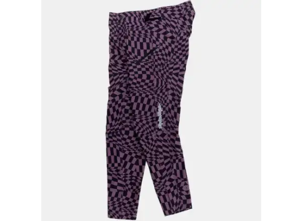 Troy Lee Designs Lilium Twisted Checkers Damen MTB-Hose Deep Purple