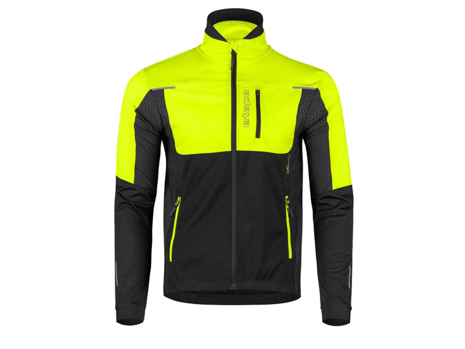Etape Strong 2.0 Herrenjacke schwarz/gelb fluo