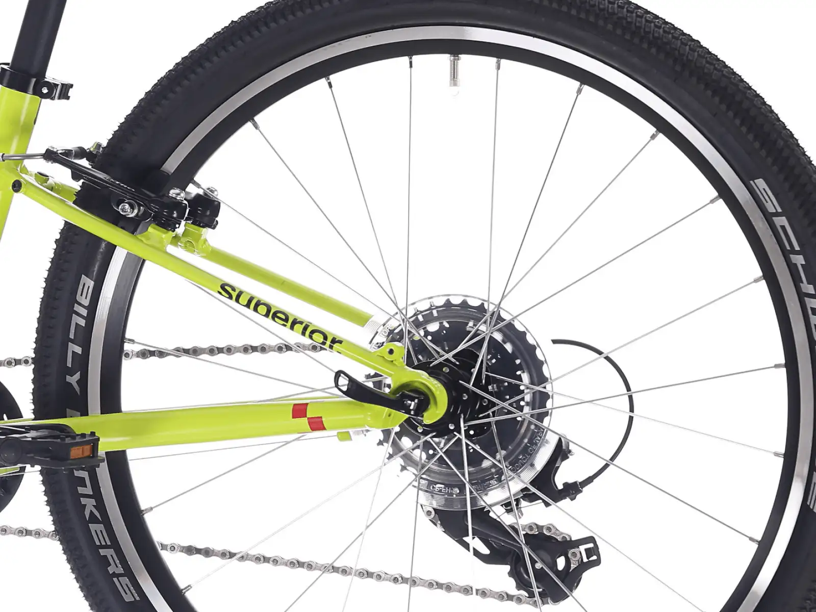 Superior RACER 24 Kinderfahrrad Matte Radioactive Yellow