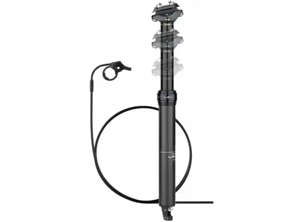 Kind Shock LEV Carbon Ci Integra Long 150 mm Teleskop-Sattelstütze 31,6x440 mm