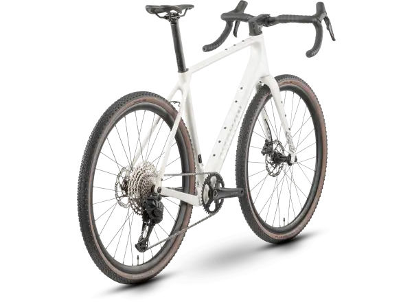 Raymon Soreno Pro 700 GRX715 Di2 Gravelbike White Sparkle