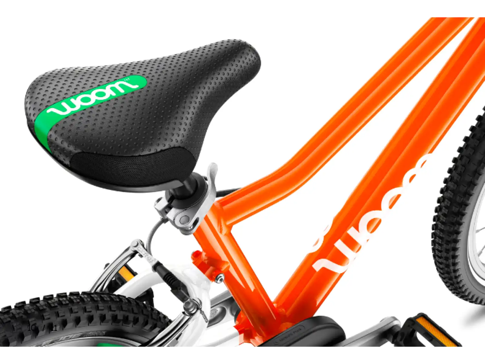 Woom 3 Flame Orange Automagic 16" Kinderfahrrad