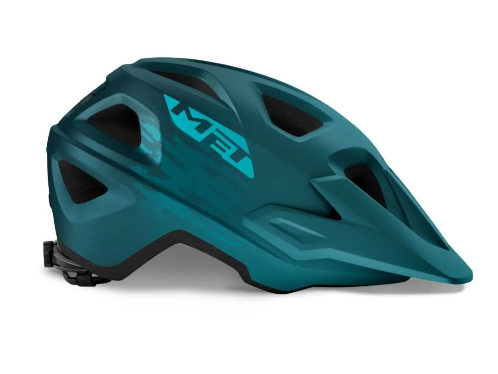 MET Echo Helm Petrol Blau Matt