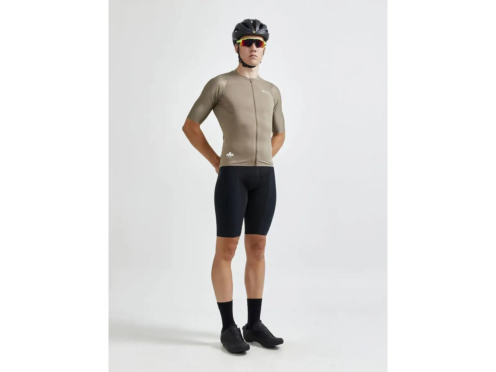 Craft Pro Aero Bib Herren Shorts mit Einsatz und Träger schwarz