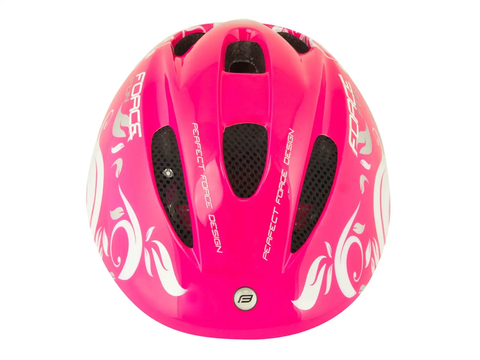 Force Fun Flowers Kinderhelm rosa/weiß