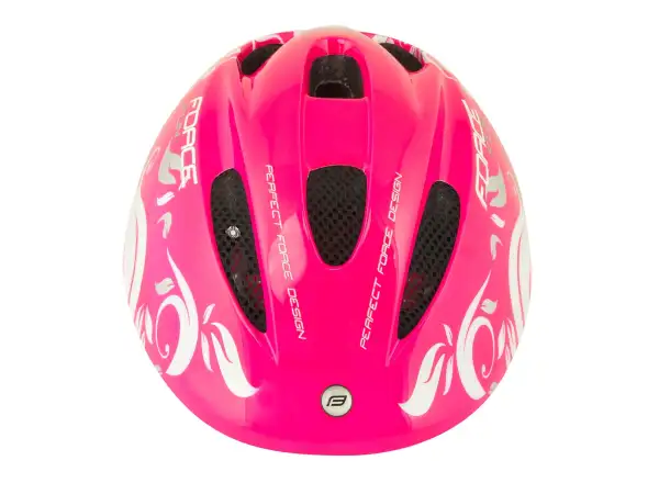 Force Fun Flowers Kinderhelm rosa/weiß
