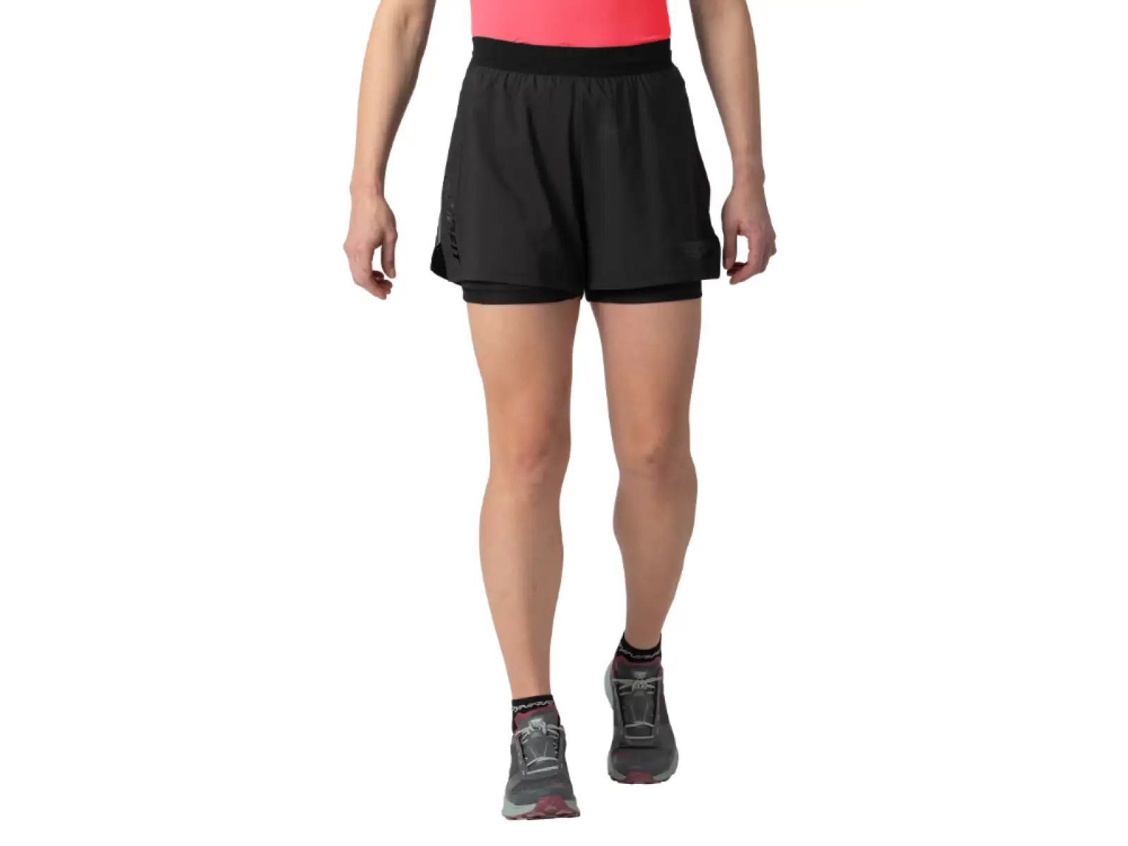 Dynafit Alpine Pro 2v1 Damen Laufshorts Black Out