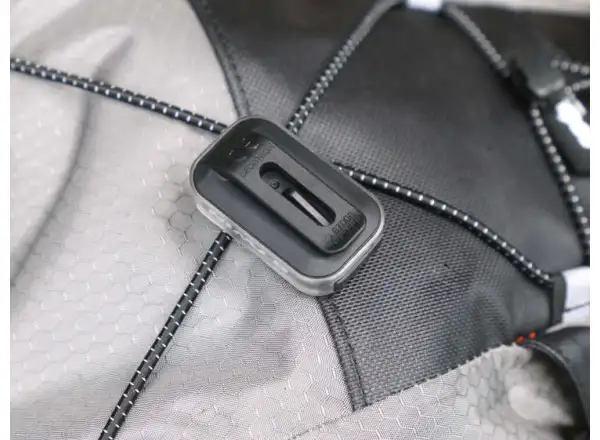 Woho X-Touring Dry Bag Satteltasche 8-12 l Honeycomb Iron grau Größe M.