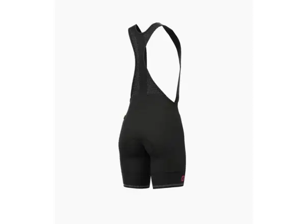 Alé PR-R Sella Plus Lady Damen Shorts mit Latz und Polsterung Fluo Pink