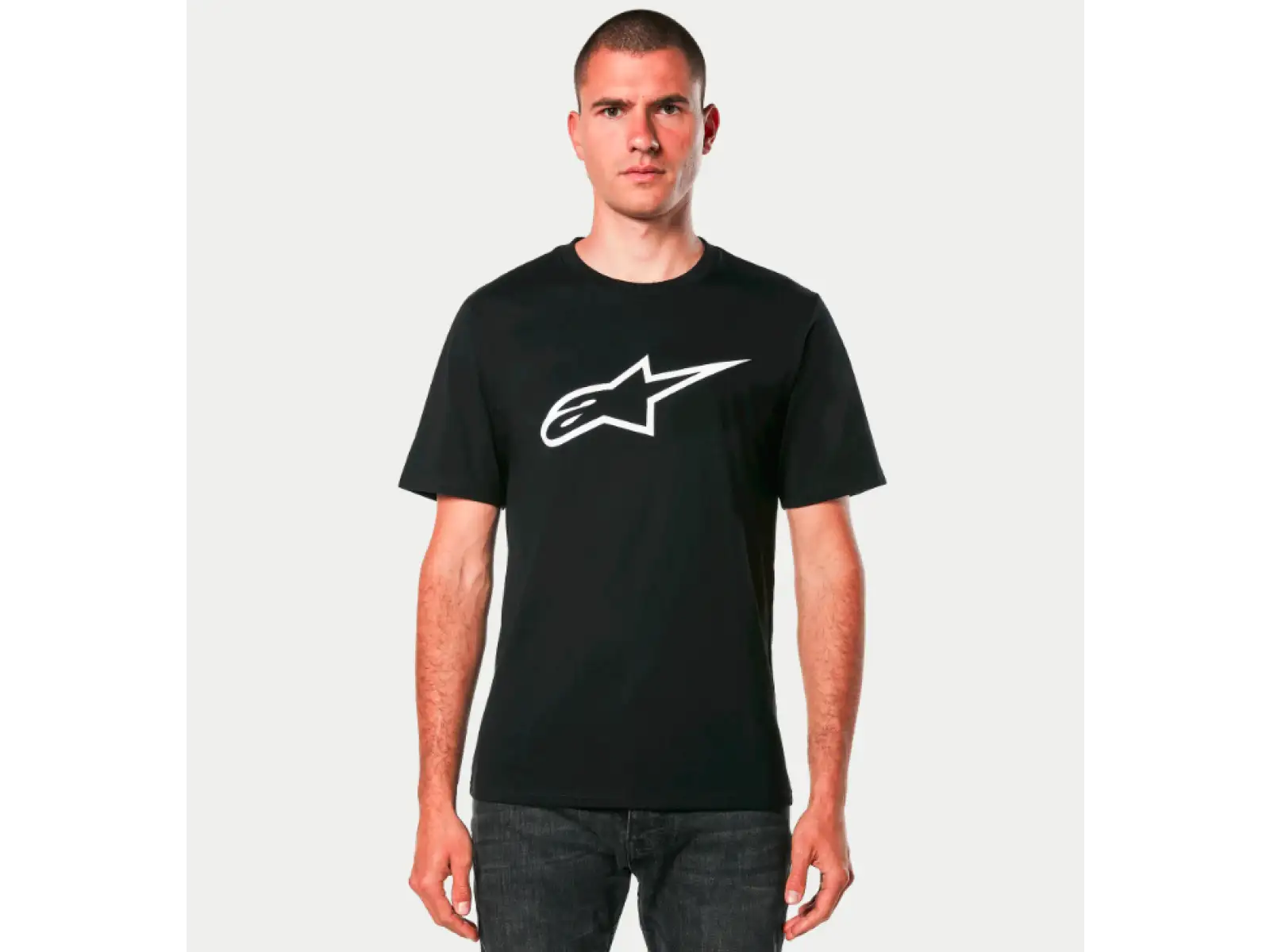 Alpinestars 2.0 CSF Herren-T-Shirt kurzarm Black/ White