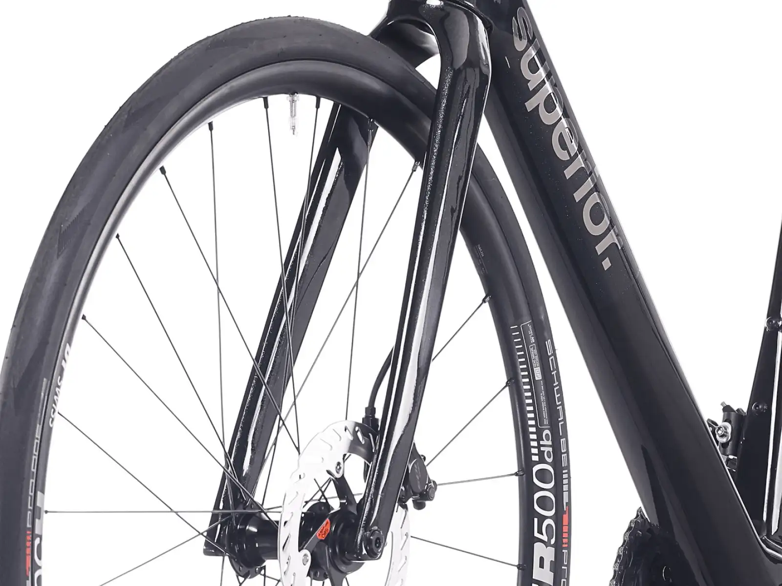 Superior XR 9.3 GF Rennrad Gloss Emerald Black / Carbon