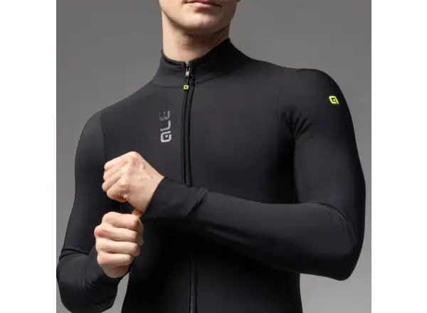 Alé Pragma Fondo 3.0 Herren Thermotrikot Langarm schwarz