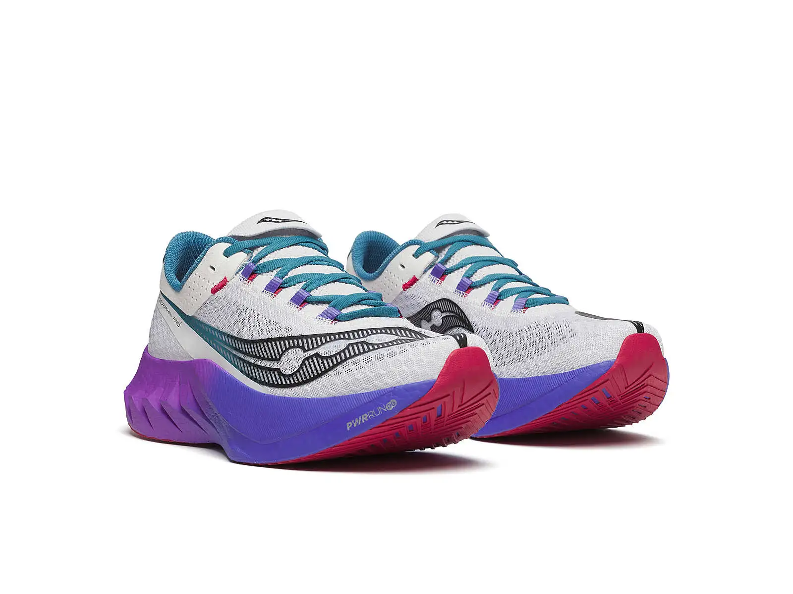 Saucony Endorphin Pro 4 Galaxy Herren-Laufschuhe White/Shadow