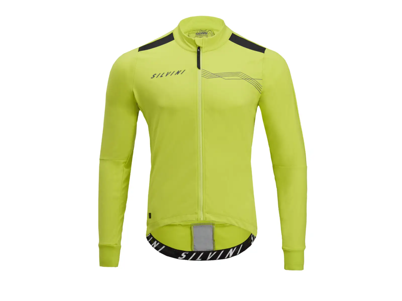 Silvini Ghisallo Herrenjacke lime/blue