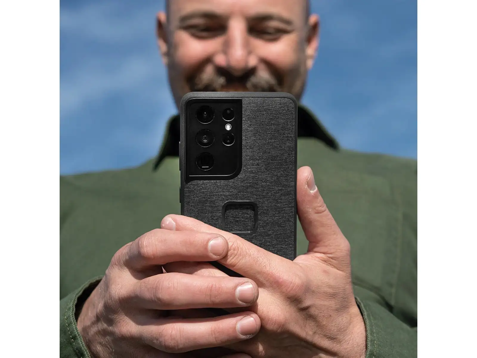 Peak Design Everyday Cover für Samsung Galaxy S24 Charcoal