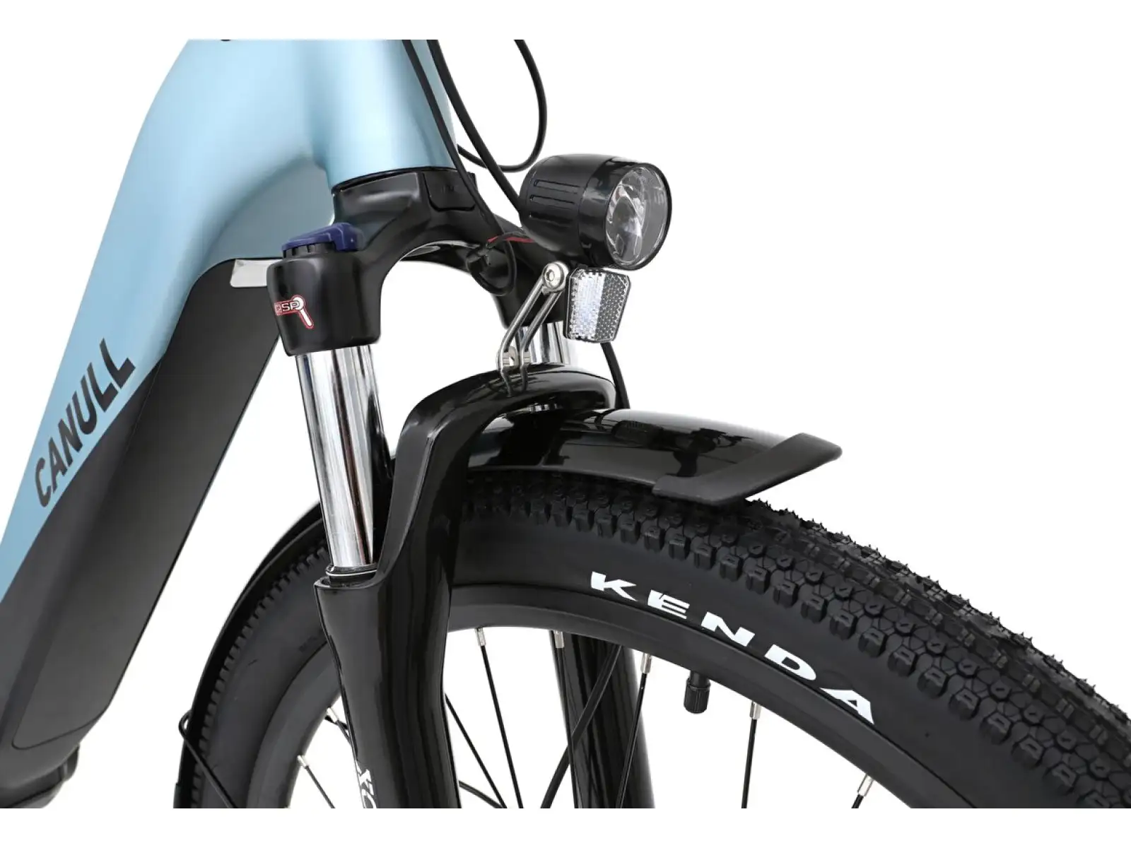 CANULL City 3 720 Wh Tiefeinsteiger E-Bike light blue