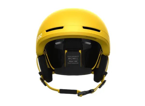 POC Obex Pure Skihelm Sulphite Yellow Matt