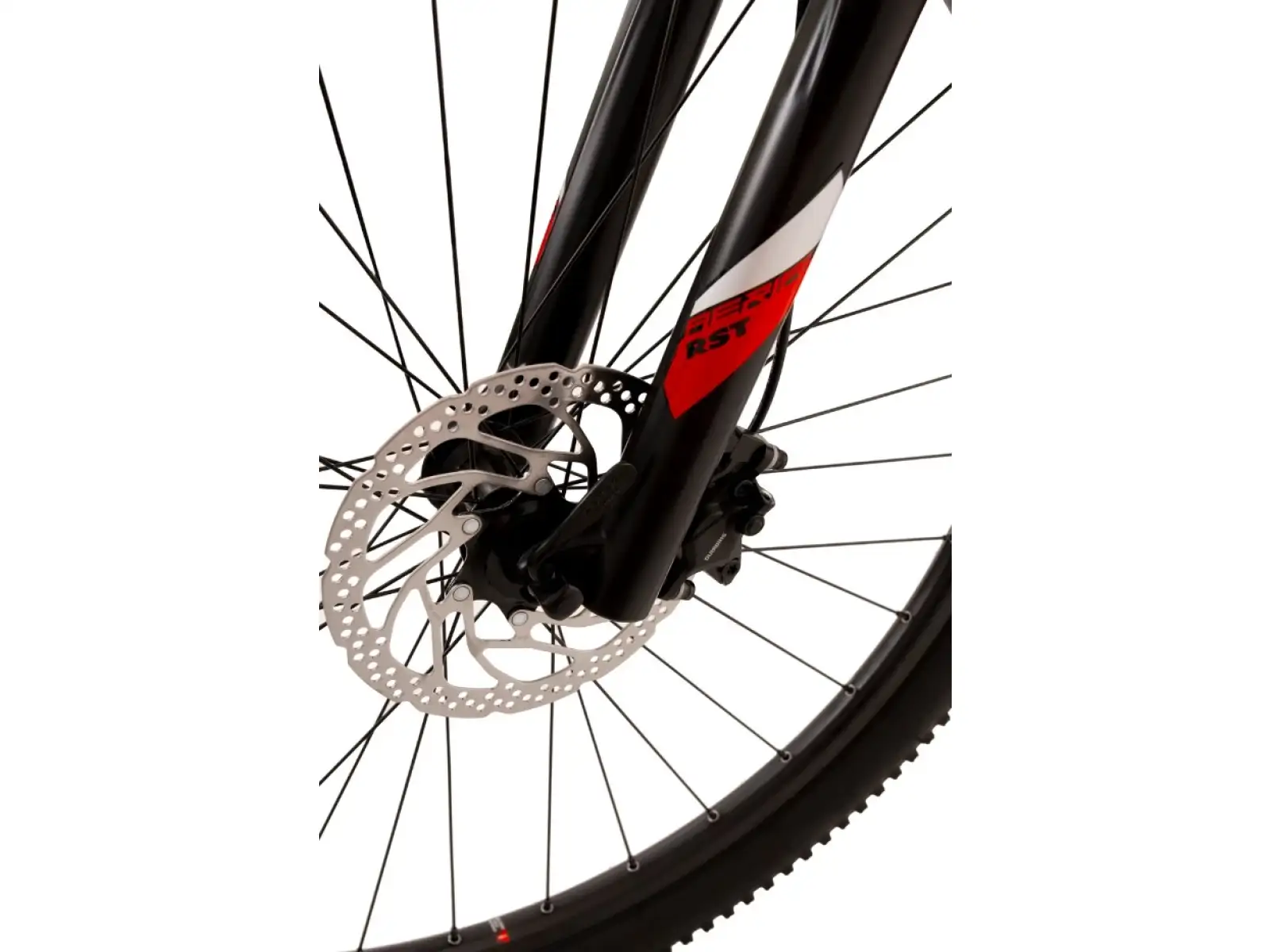 Rock Machine Blizz 30-29 rot/silber Mountainbike.