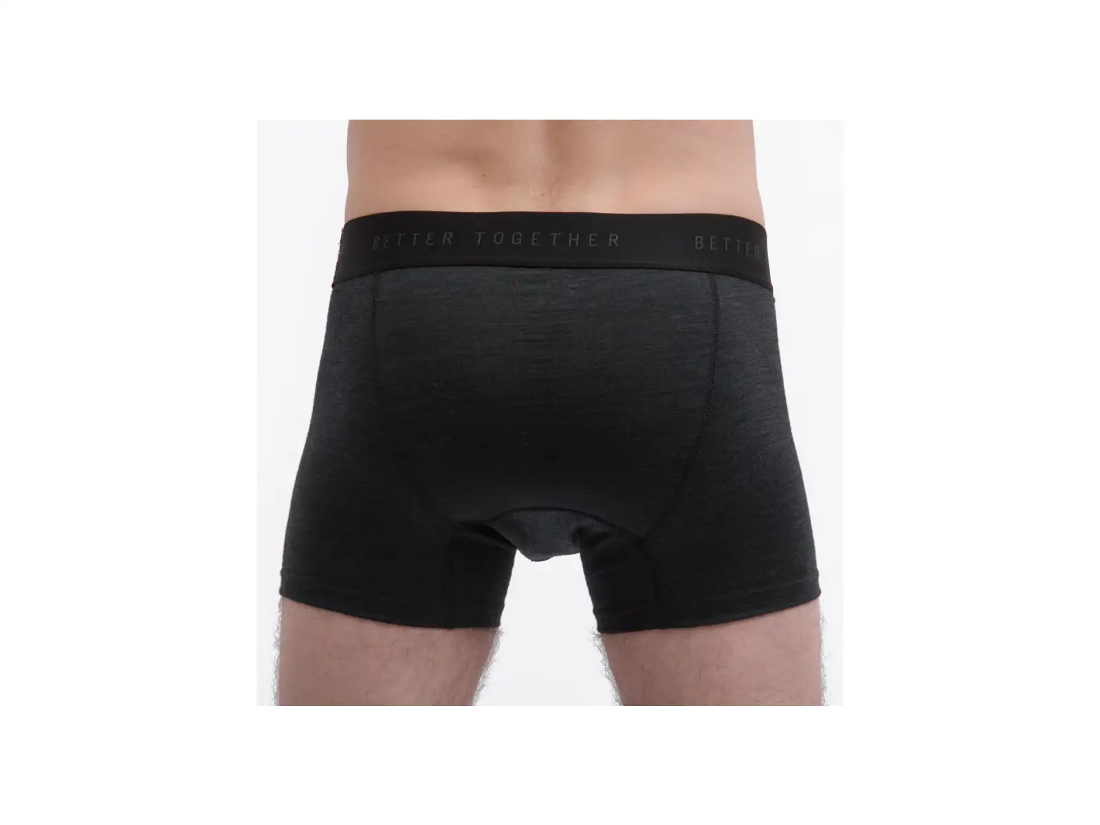 Sensor Merino Cordura Herrenunterwäsche Schwarz