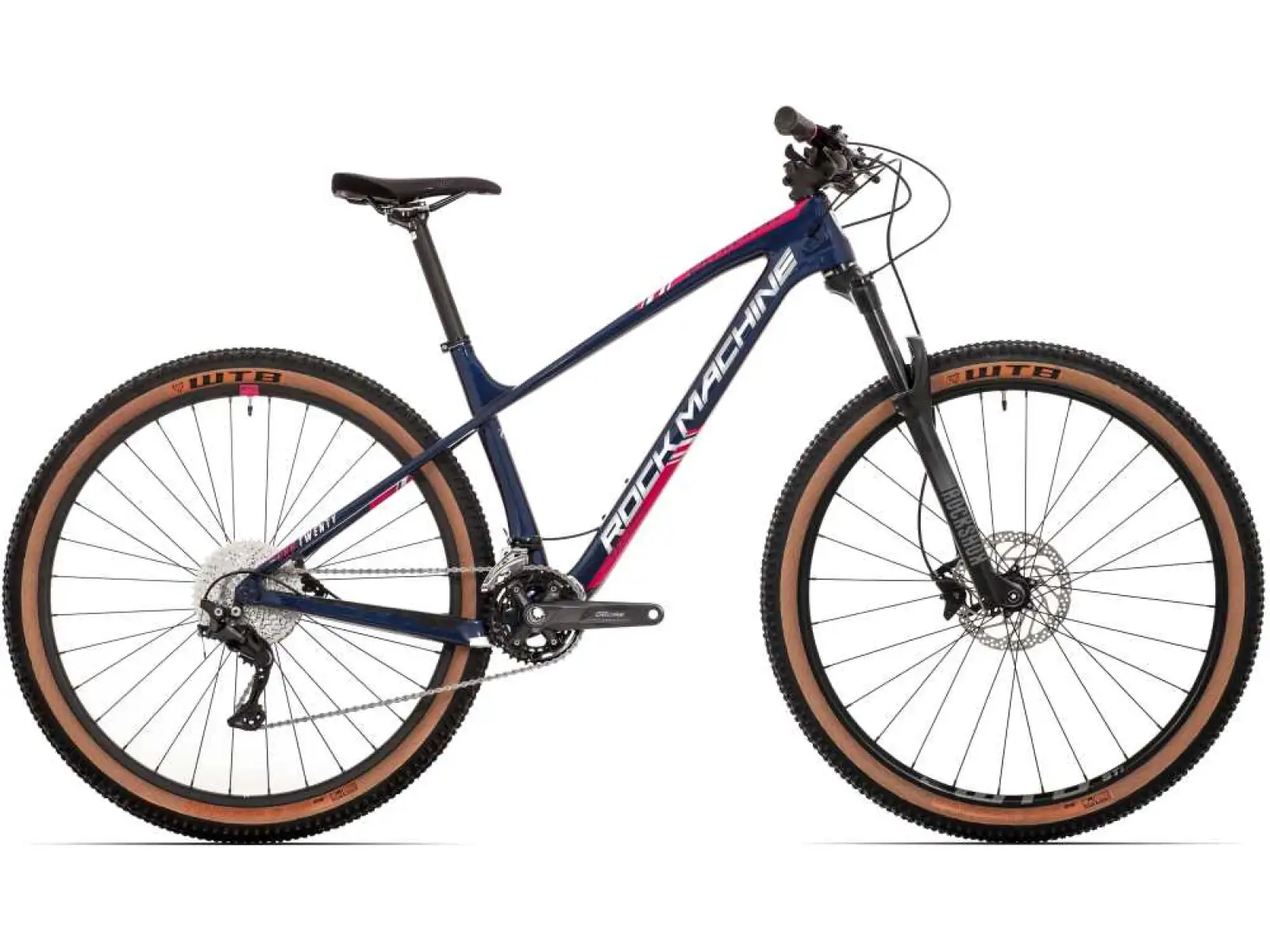 Rock Machine Catherine CRB 20-29 Glanz Dunkelblau/Rosa/Silber Mountainbike