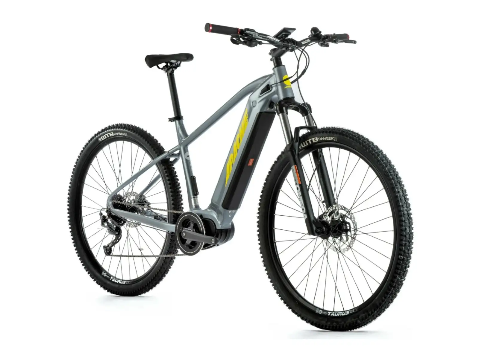 Apache Hupahu MX1 E-Mountainbike (Bafang M400 840 Wh 48 V) Grau