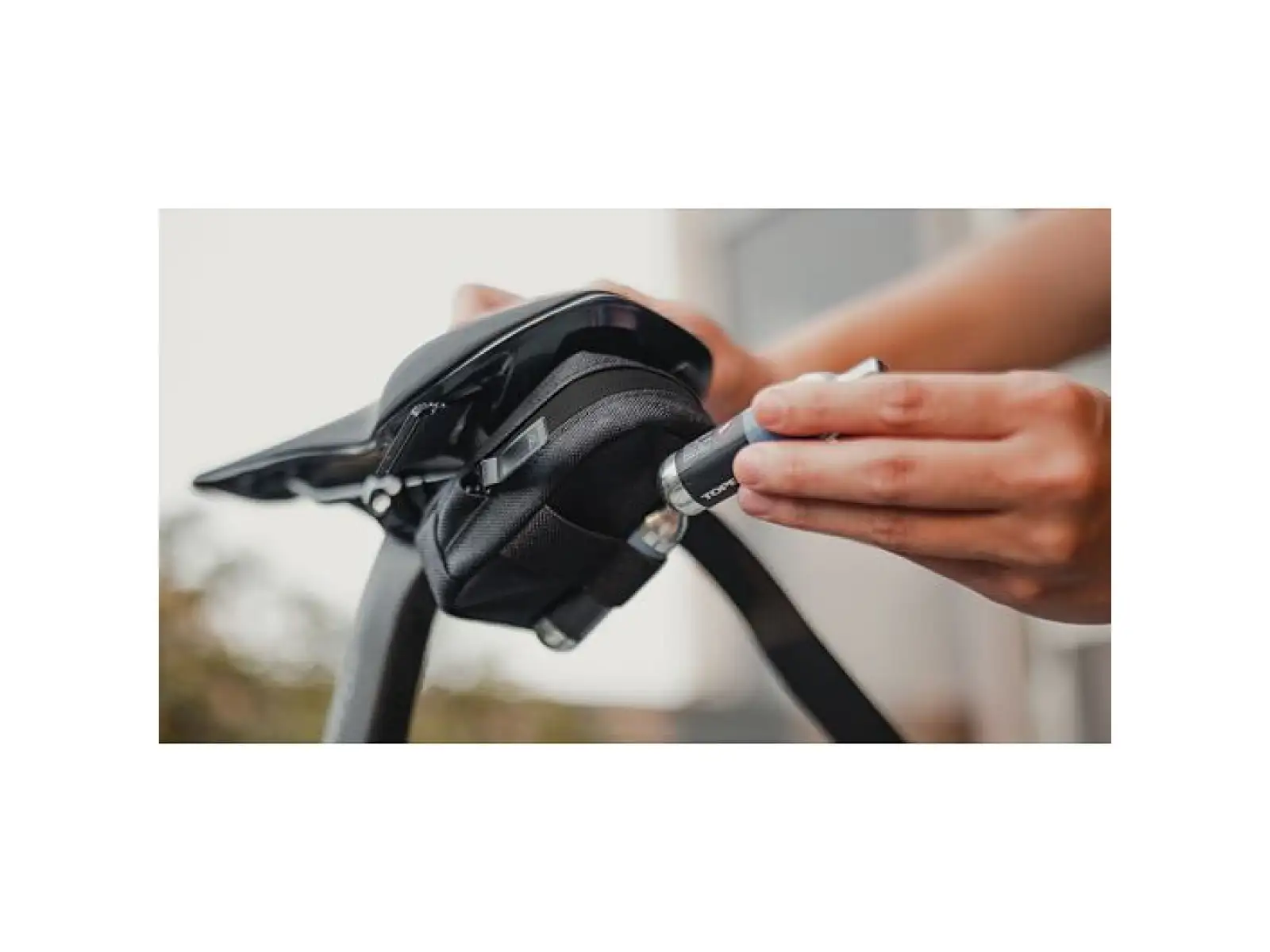 Topeak Elementa SeatBag Slim M 0,5 l Satteltasche Schwarz