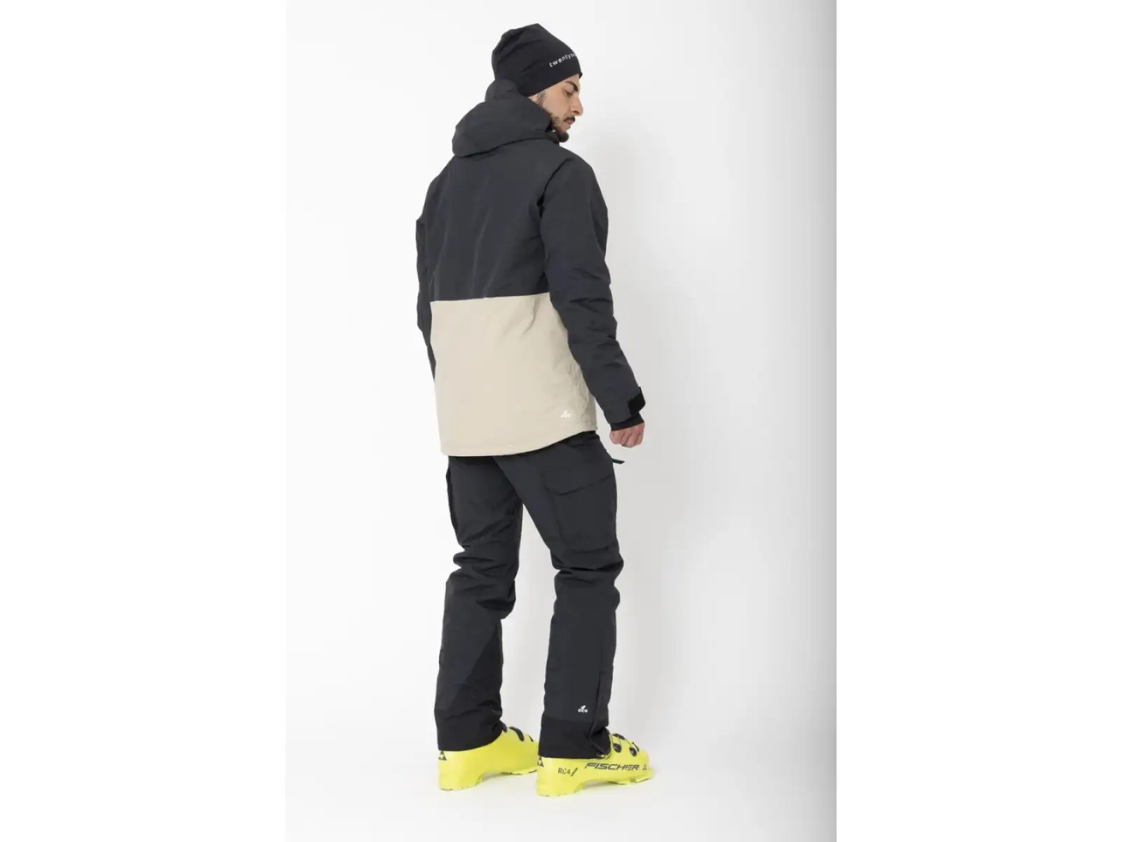 2117 of Sweden Krasse Herren Skijacke schwarz