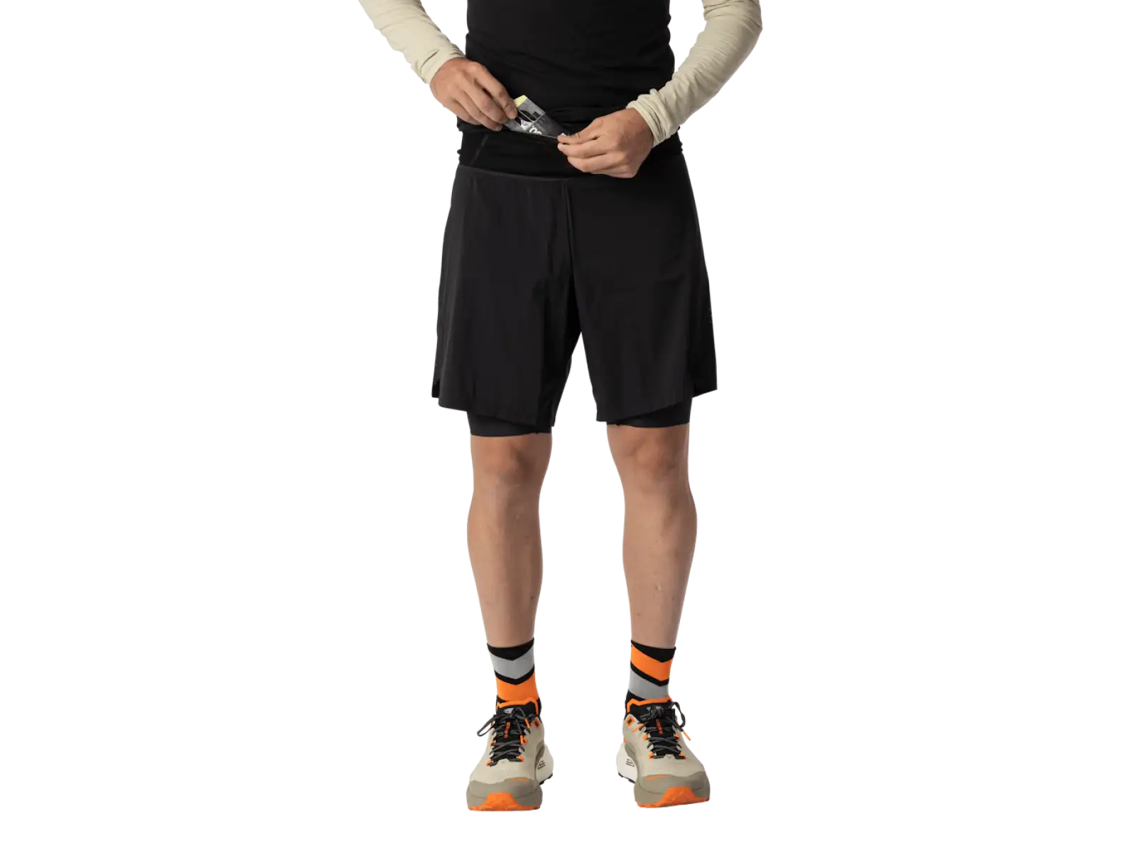 Dynafit Ultra 2v1 Herren Laufshorts Black Out