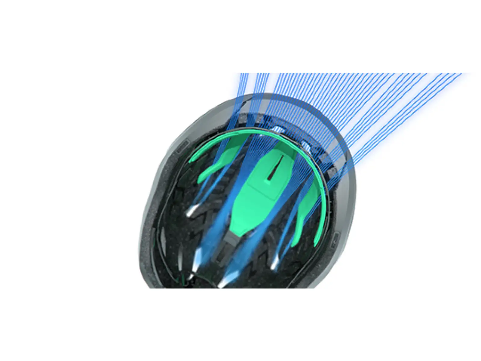 Lazer Vento KinetiCore Helm Weiß