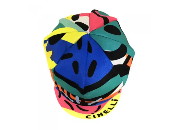 Cinelli DEEP LOVE DIVE Radmütze blau/grün/gelb