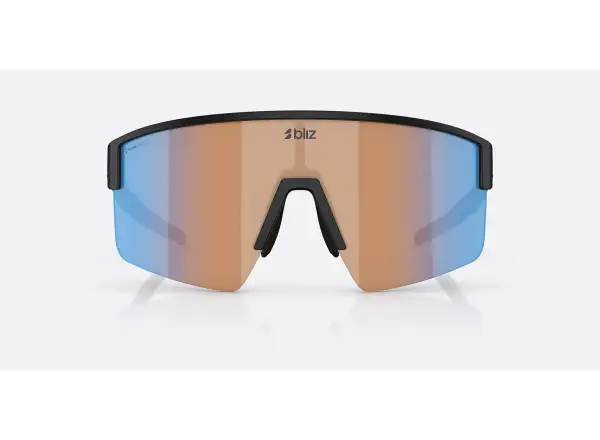 Bliz P004 Sonnenbrille Matte Black/Nano Optics Nordic Ligh Coral/Orange Blue Multi