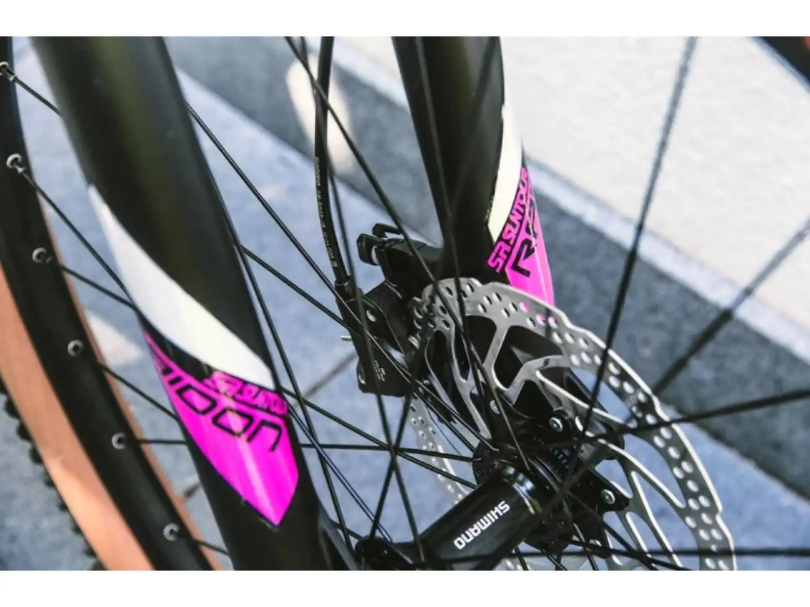 Rock Machine Catherine CRB 20-29 Glanz Dunkelblau/Rosa/Silber Mountainbike