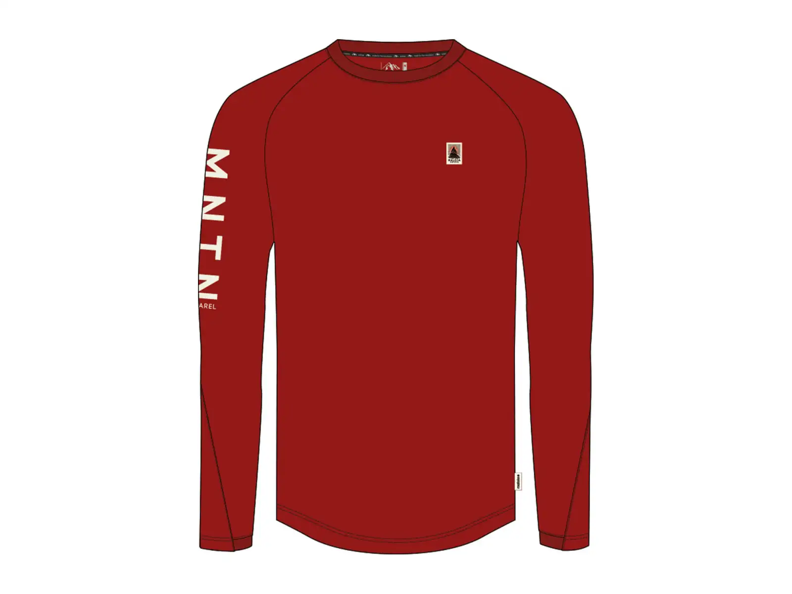 Maloja GiavoM. Herren Langarmshirt deep sunset