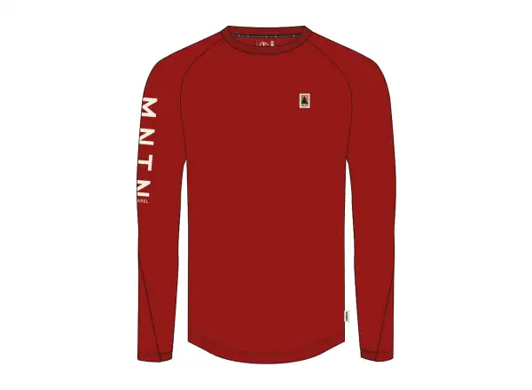 Maloja GiavoM. Herren Langarmshirt deep sunset