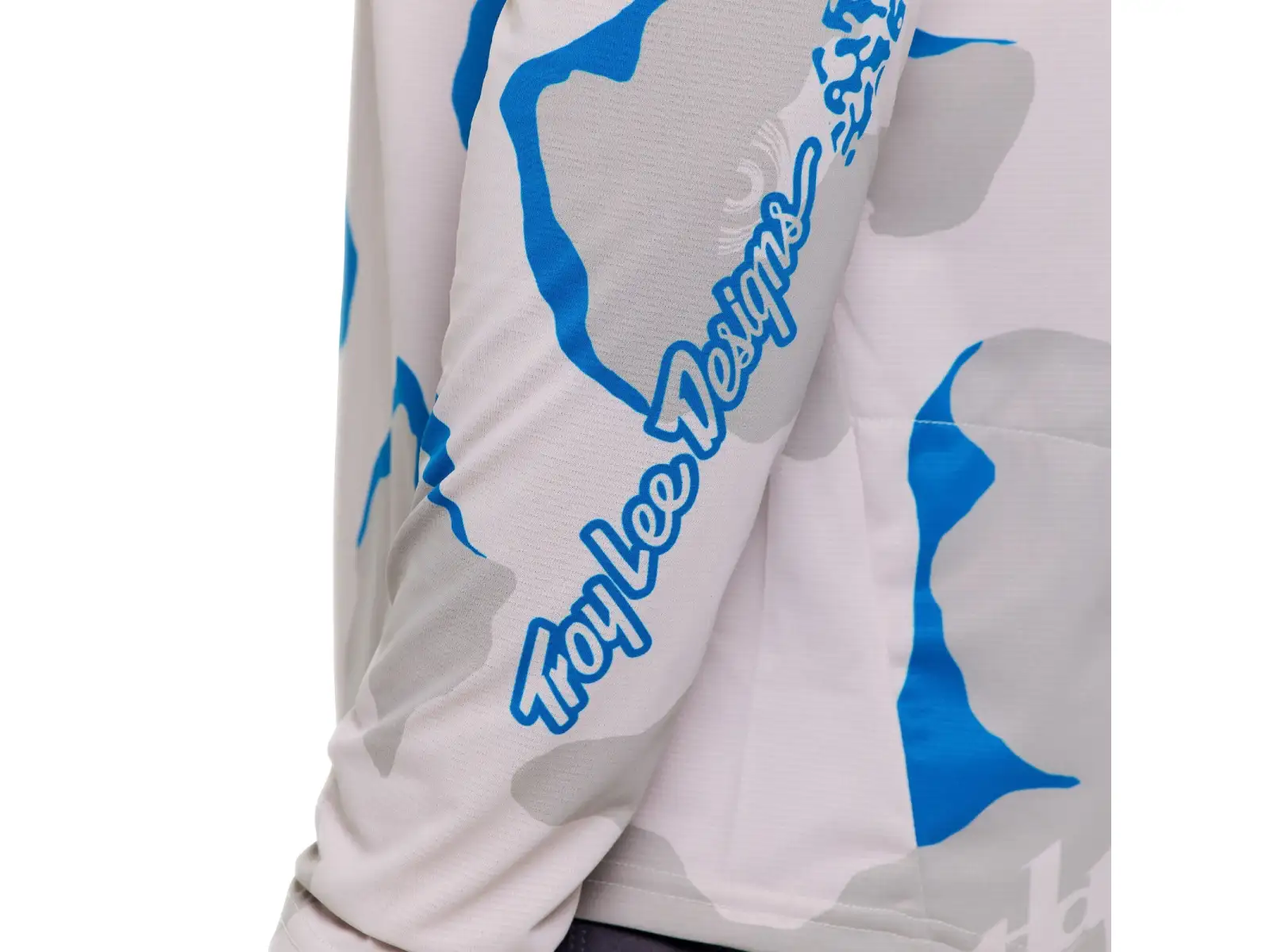Troy Lee Designs Skyline Pro Herren-Trikot langärmlig Flow Camo Pumice