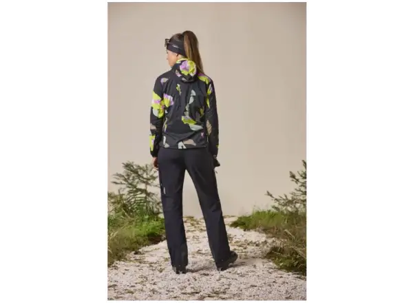 Maloja FjelletM. Printed Damenjacke Deep Black Fieldflower