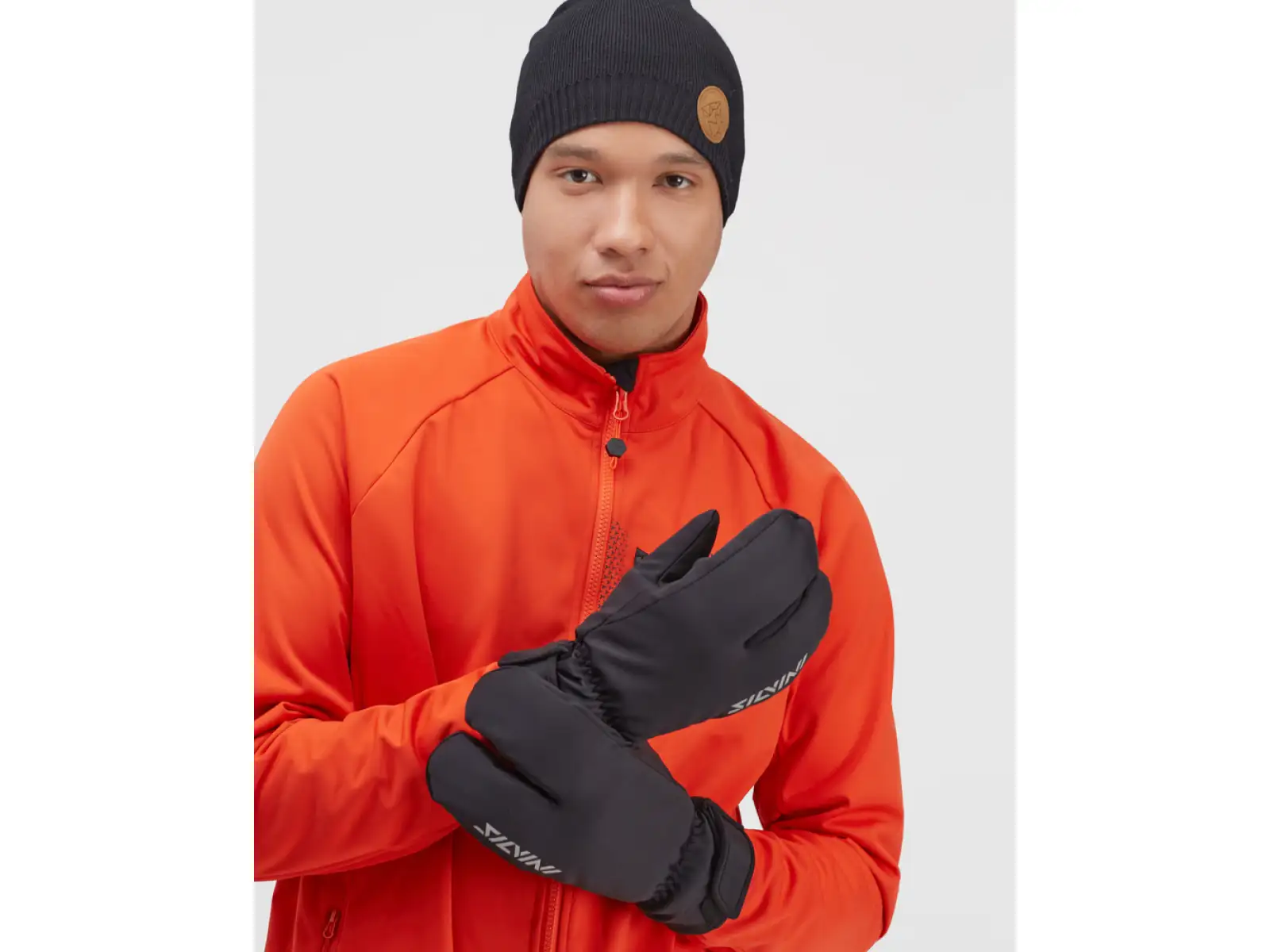 Silvini Anteo Herrenjacke rubin/schwarz