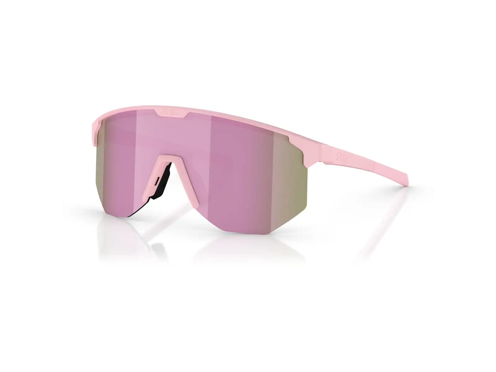 Bliz Hero Small Sonnenbrille Matte Powder Pink/Brown Rosé Multi