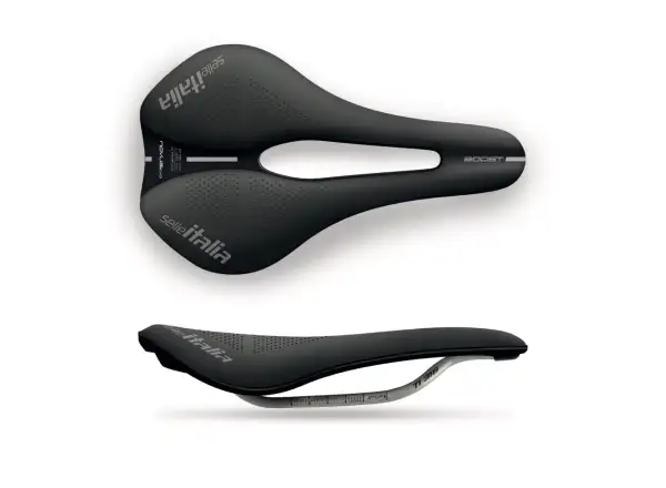 Selle Italia Novus Evo Boost TI 316 Superflow L3 Sattel Schwarz