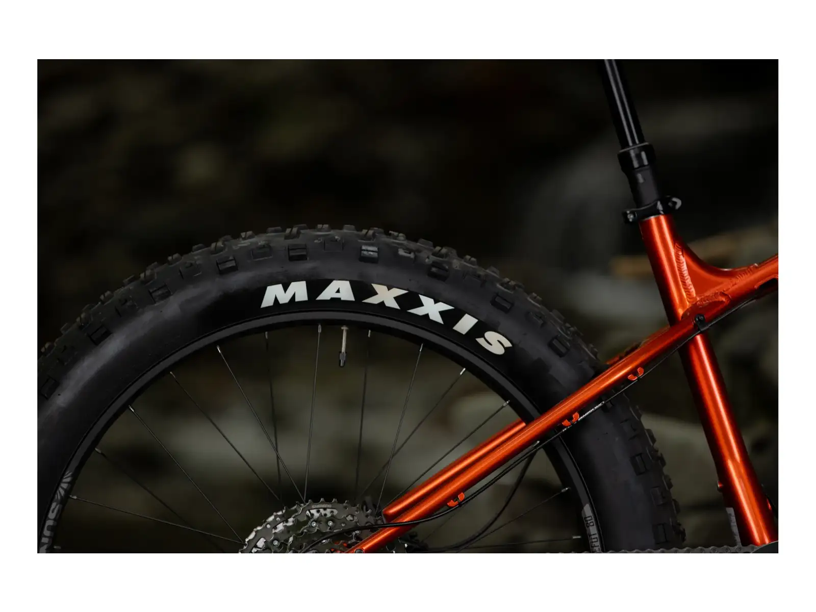 Rock Machine VYÖRY e90-26 Fatbike E-Bike Metallic Orange/Black MUSTER