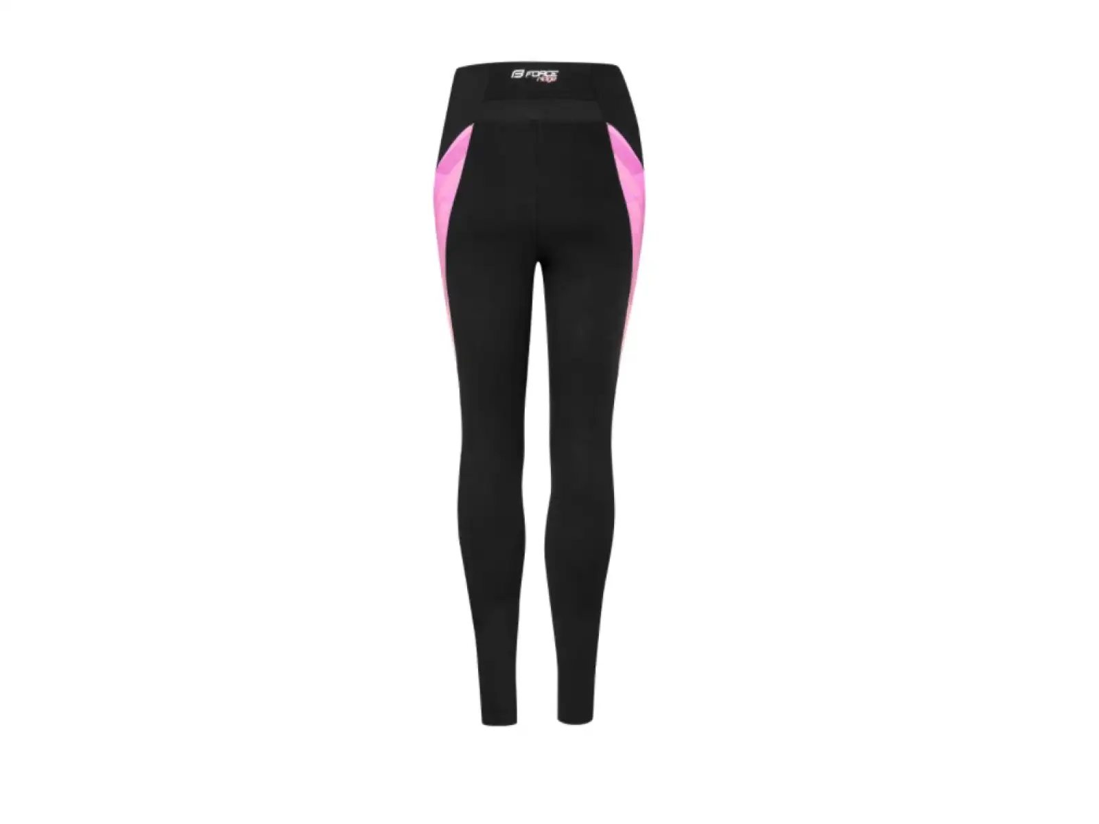 Force Ridge Damenhose mit hohem Bund ohne Einlage Schwarz/Aprikose