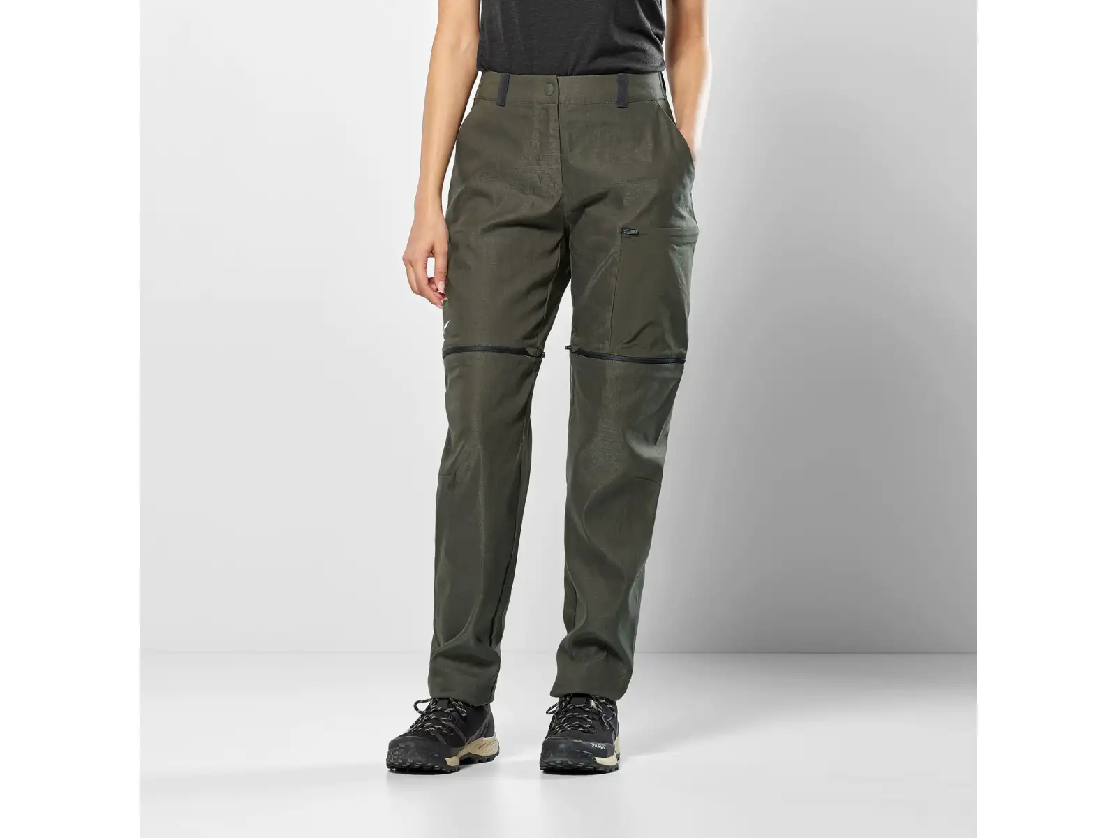Salewa Puez Hemp/DST 2/1 Damenhose Dark Olive