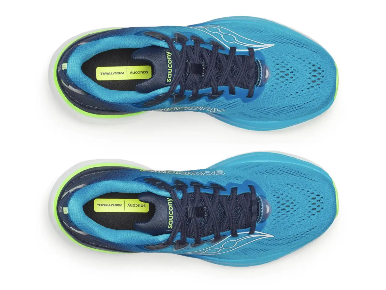 Saucony Ride 19 Herren Laufschuhe Cobalt/Slime