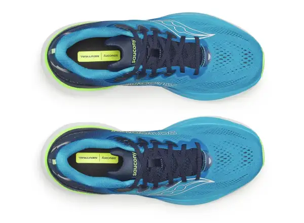 Saucony Ride 19 Herren Laufschuhe Cobalt/Slime