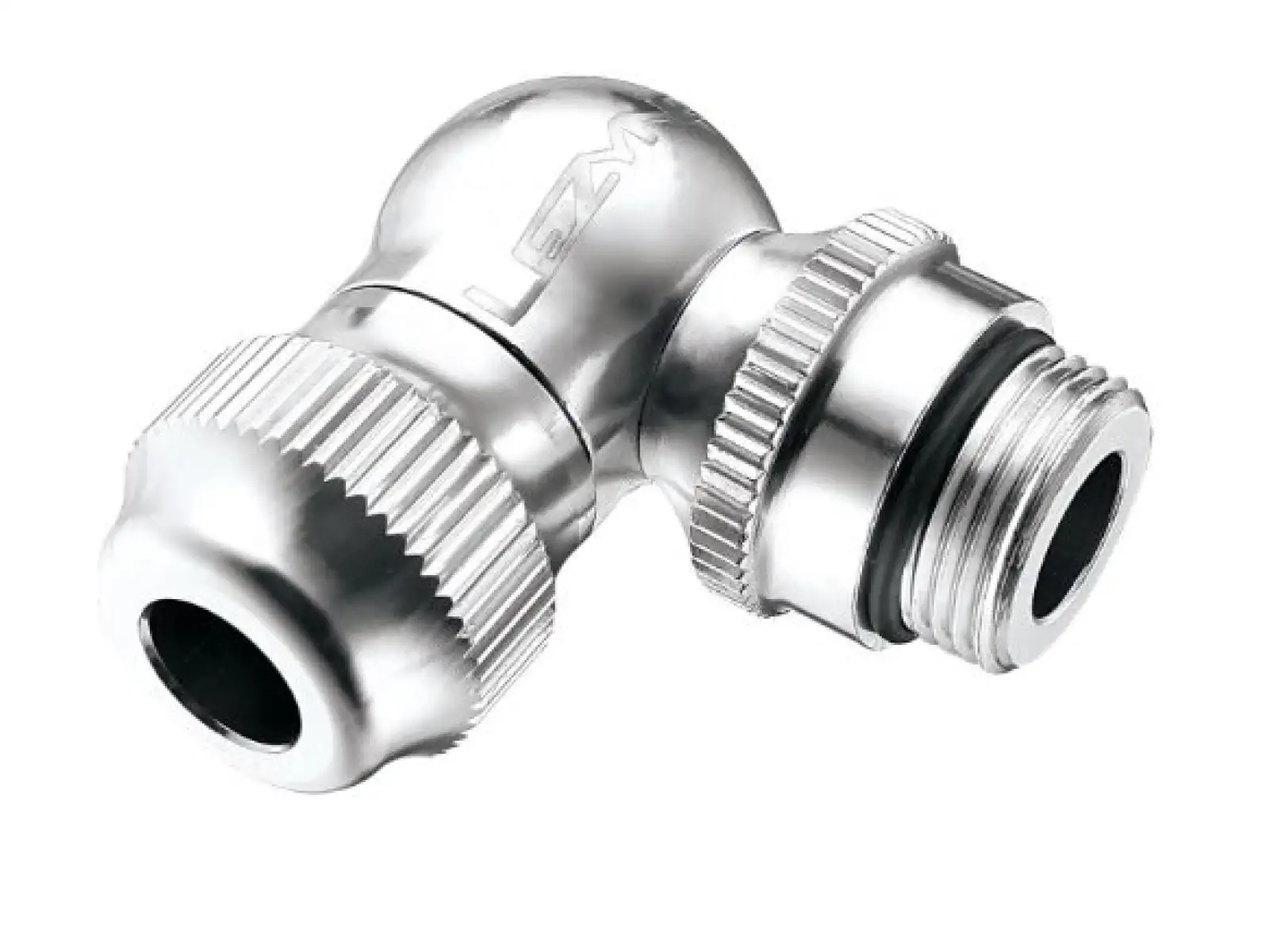 Lezyne Slip Chuck Schlauchadapter für Luftpumpe in Hochglanz-Finish