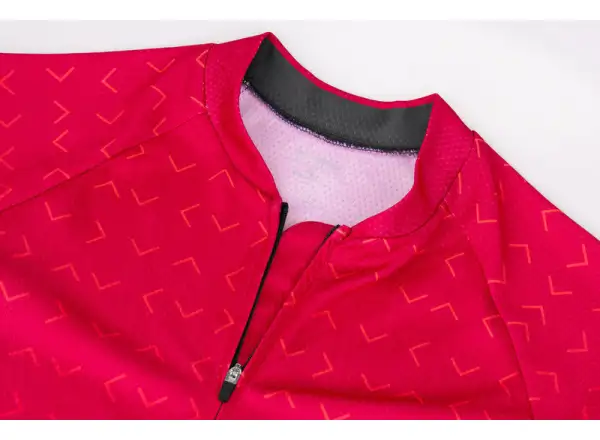 Etape Fortuna Damen-Trikot Kurzarm magenta/schwarz